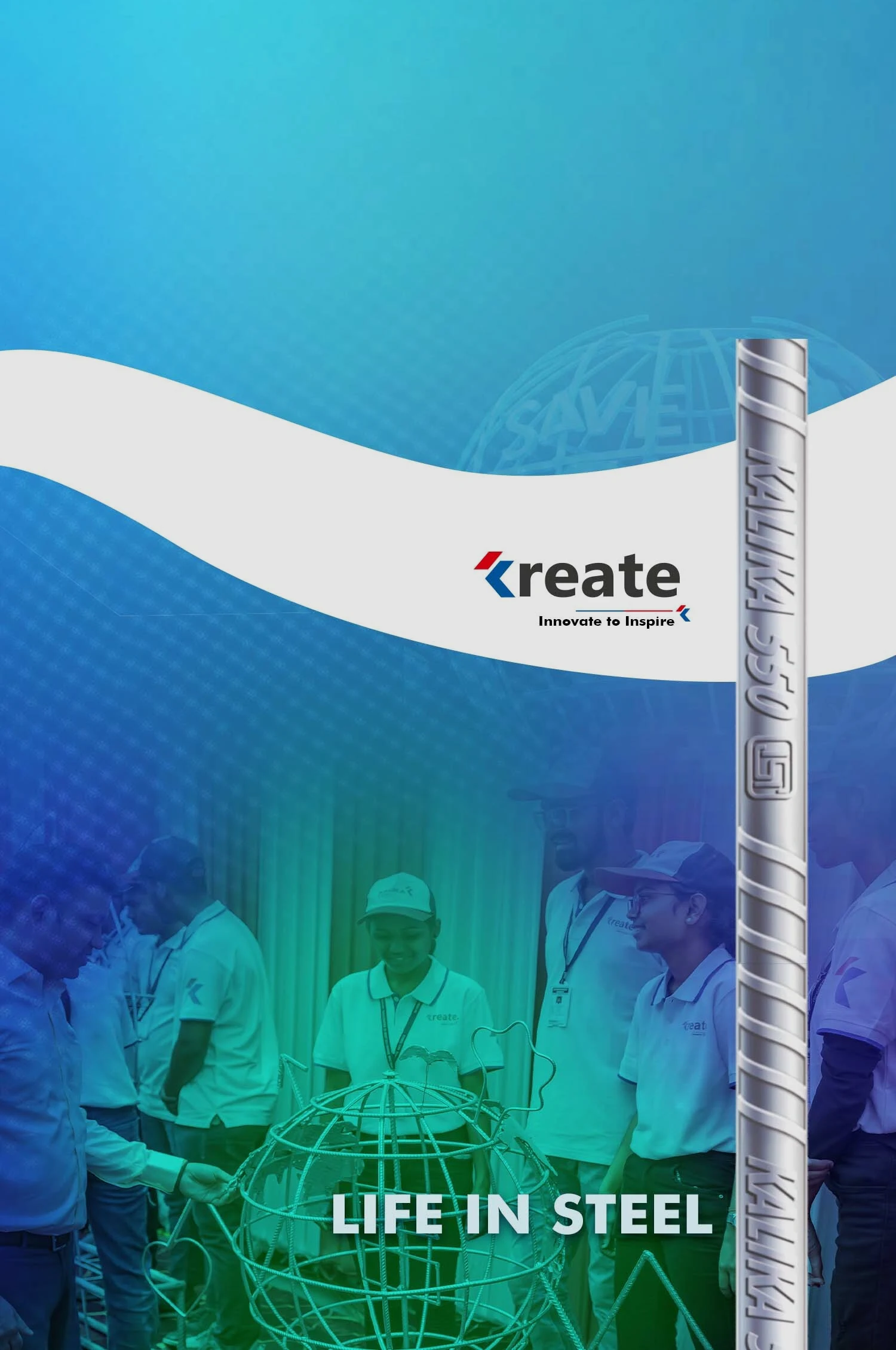 Kalika Steel Kreate case study Banner